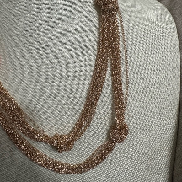 Erica Lyons Long Knotted Chain Necklace - Picture 4 of 5